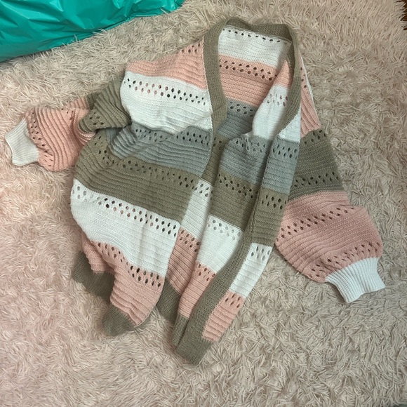 💕 oversized striped cardigan - Picture 3 of 3